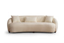 Napoli Cream Bouclette 3-sitssoffa