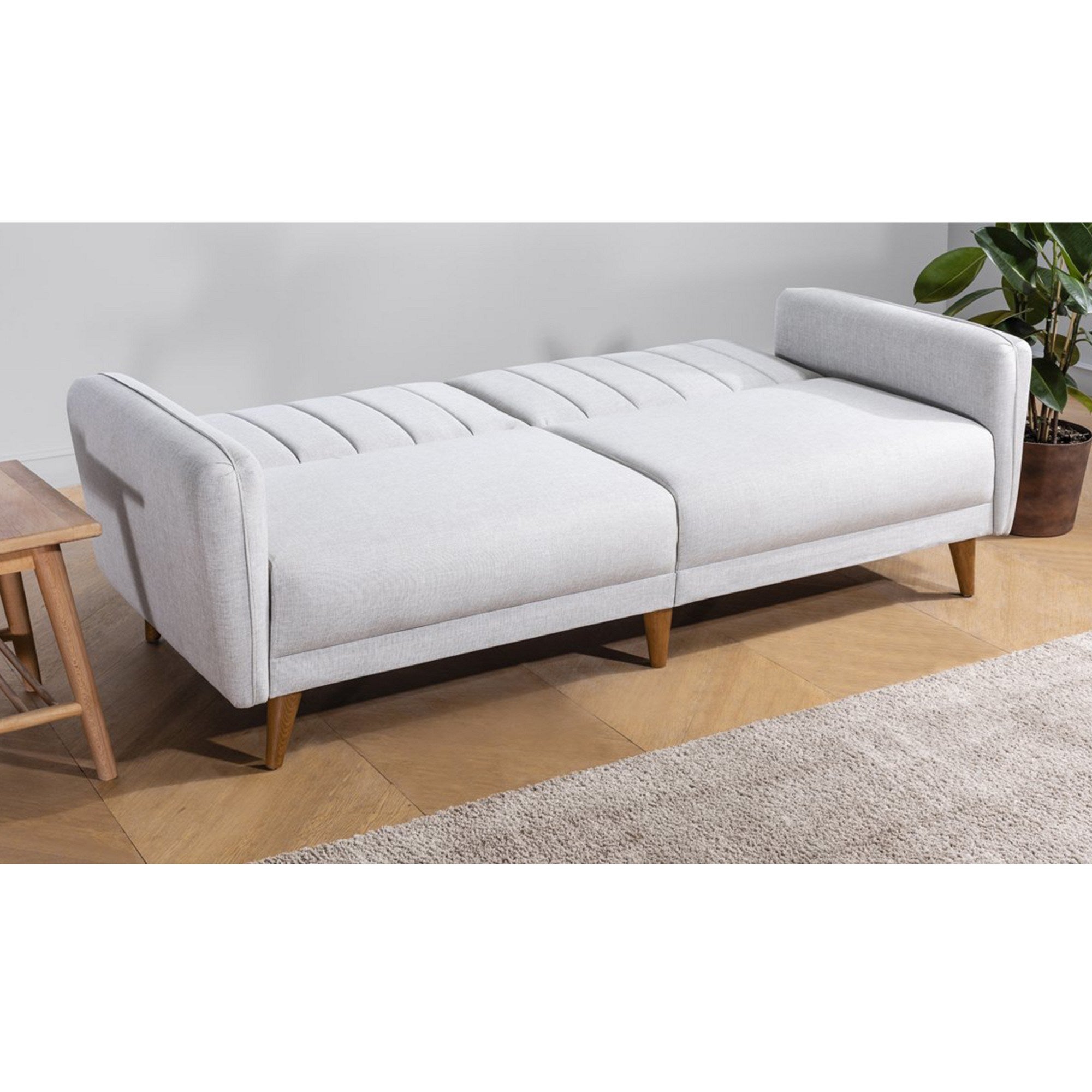 Aqua - Cream 3-Seat Sofa-Bed