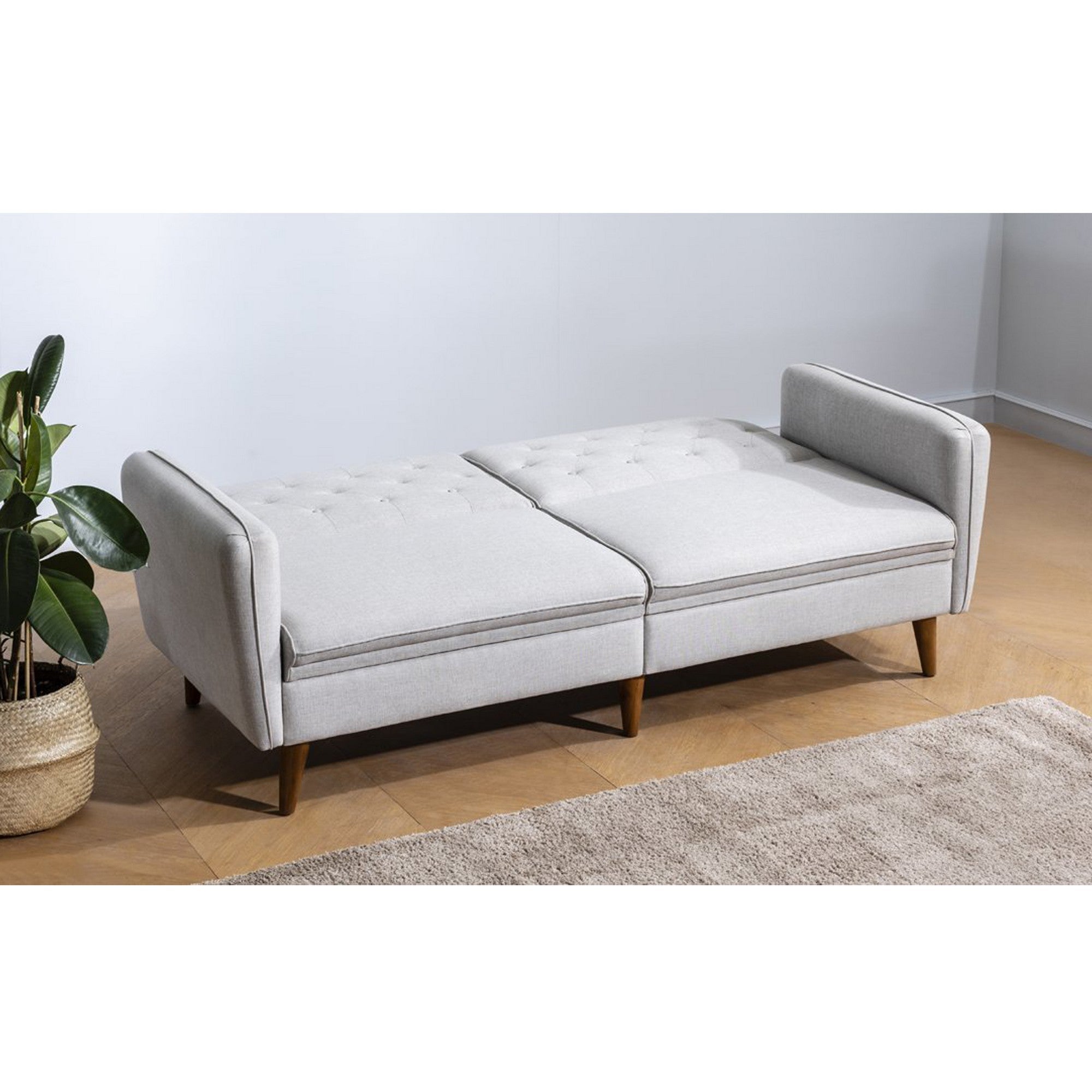 Terra - Grädde 3-Sits Soffa-Bädd