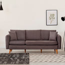 Sofia - Anthracite 3-Seat Sofa