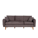 Sofia - Anthracite 3-Seat Sofa