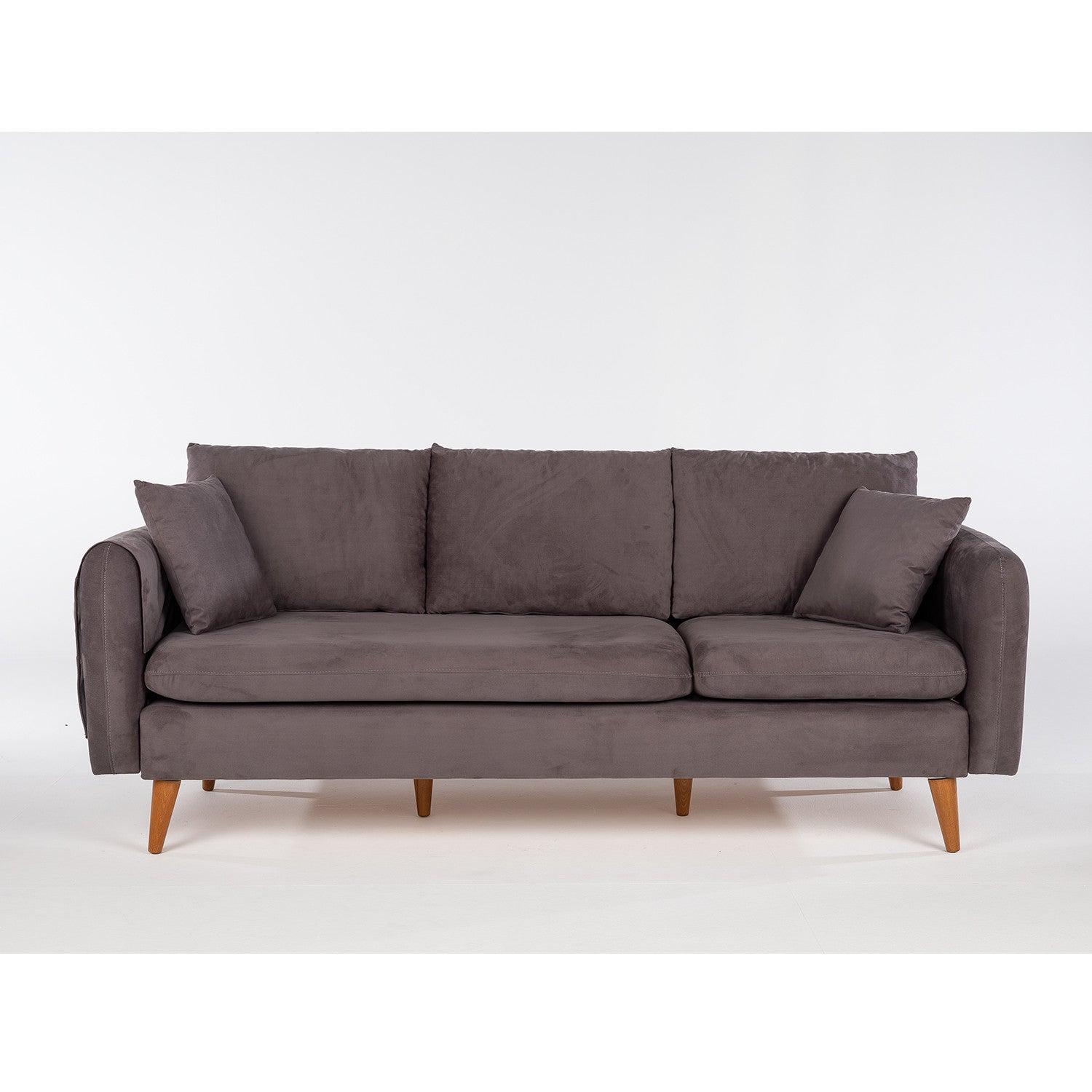 Sofia - Anthracite 3-Seat Sofa