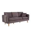 Sofia - Anthracite 3-Seat Sofa