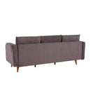 Sofia - Anthracite 3-Seat Sofa