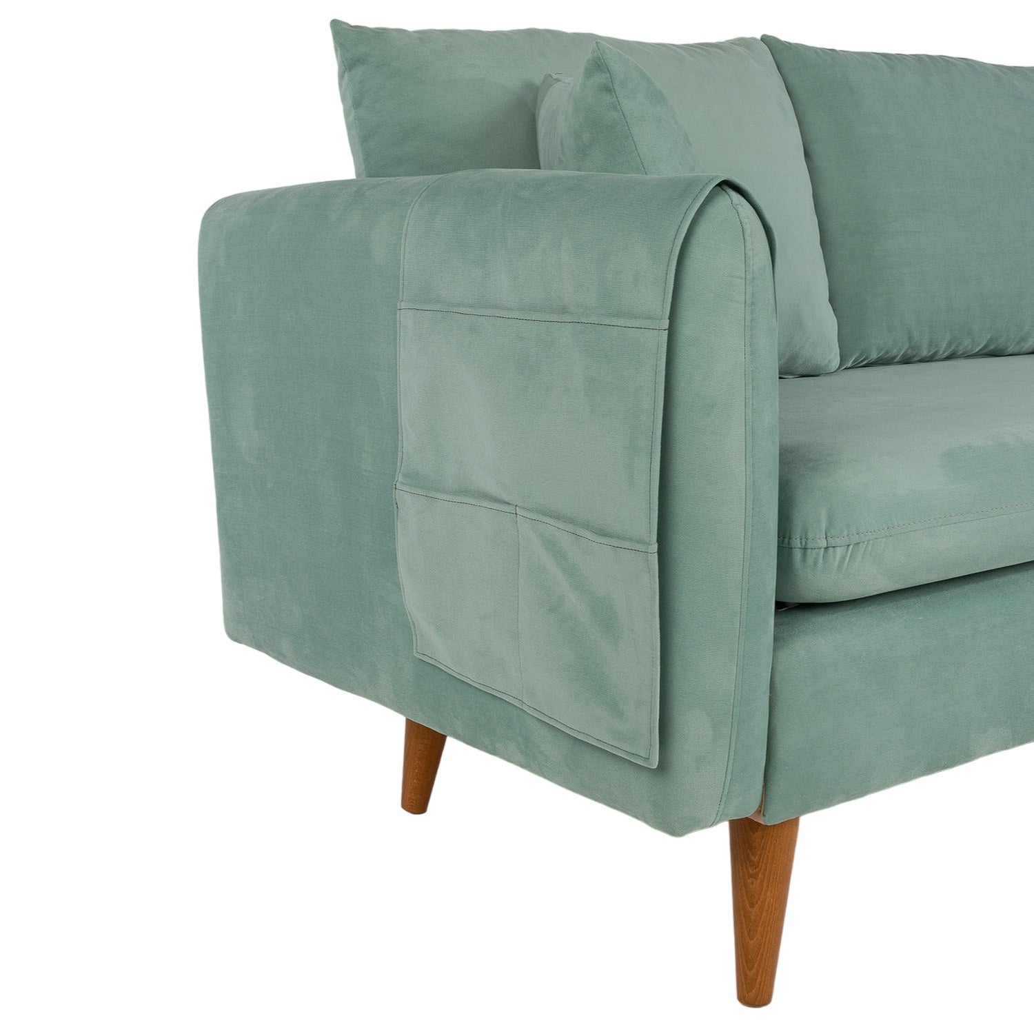 Sofia - Sea Green 3-Seat Sofa
