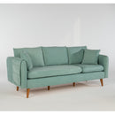 Sofia - Sea Green 3-Seat Sofa