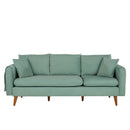 Sofia - Sea Green 3-Seat Sofa