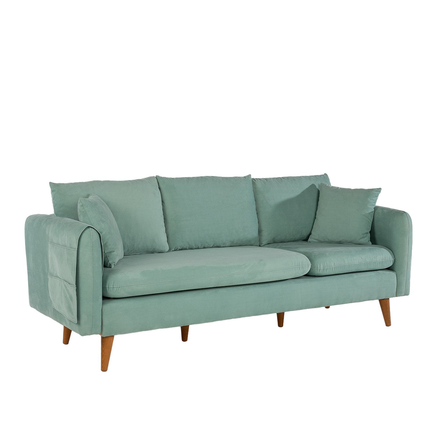 Sofia - Sea Green 3-Seat Sofa