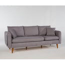 Sofia - Grey 3-Seat Sofa