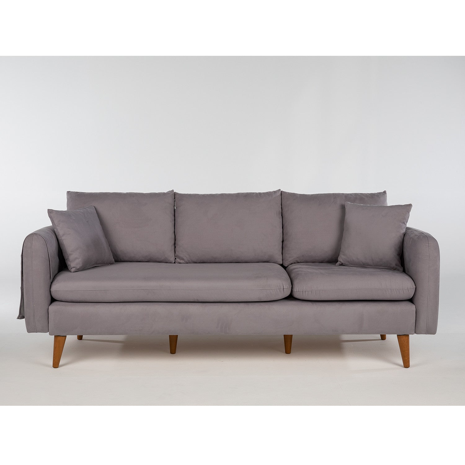Sofia - Grey 3-Seat Sofa