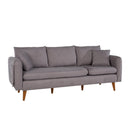 Sofia - Grey 3-Seat Sofa