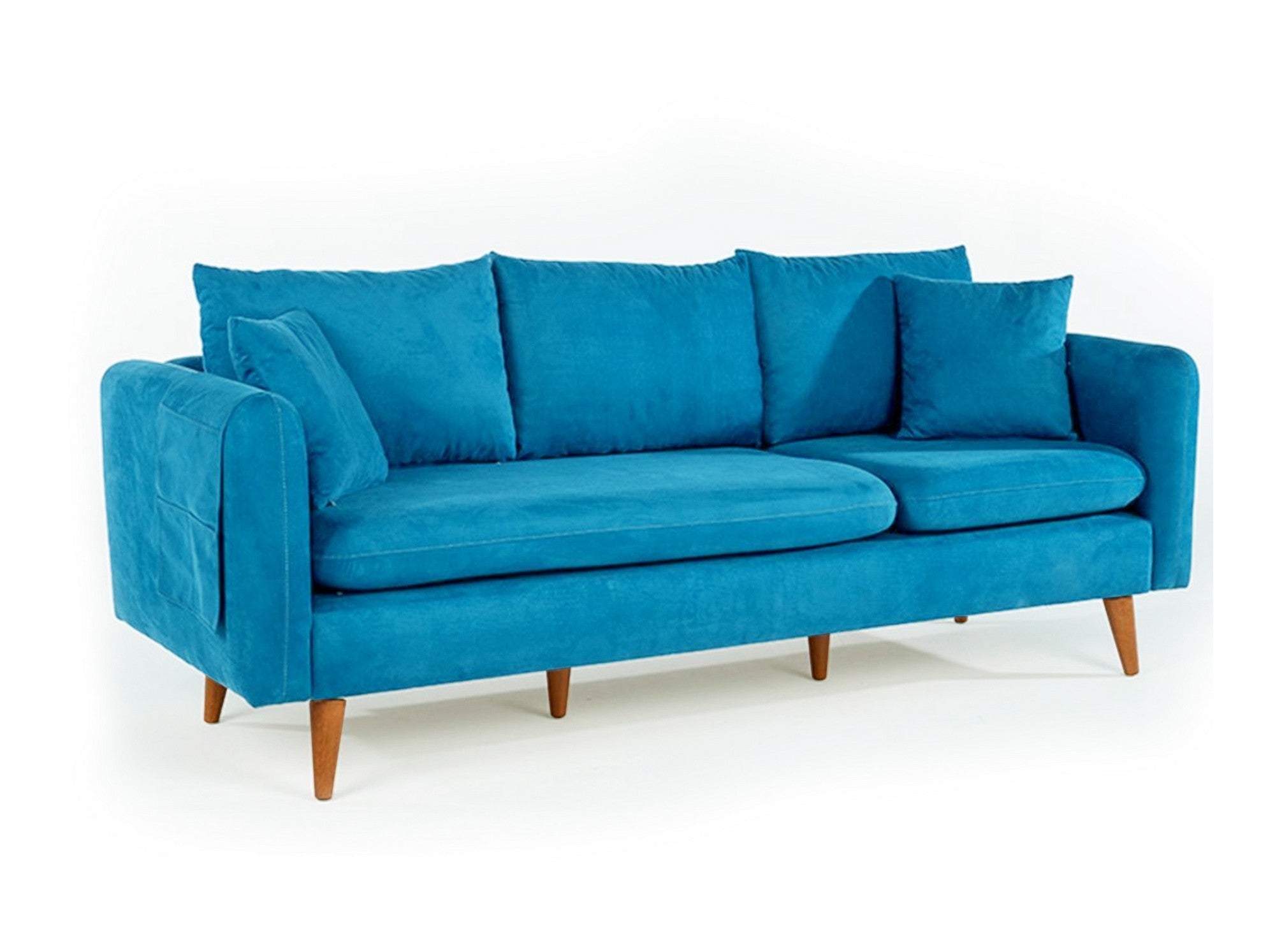 Sofia - Dark Blue 3-Seat Sofa