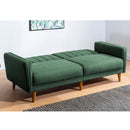 Aqua - Green 3-Seat Sofa-Bed