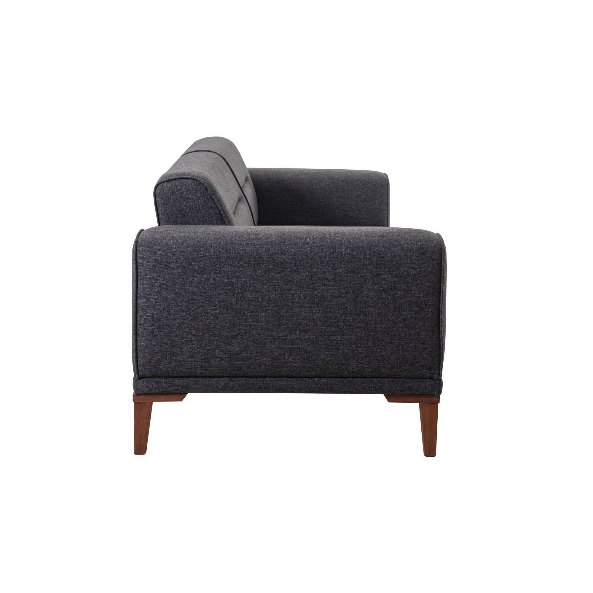 Liones - Antracit 3-sits Soffa-säng