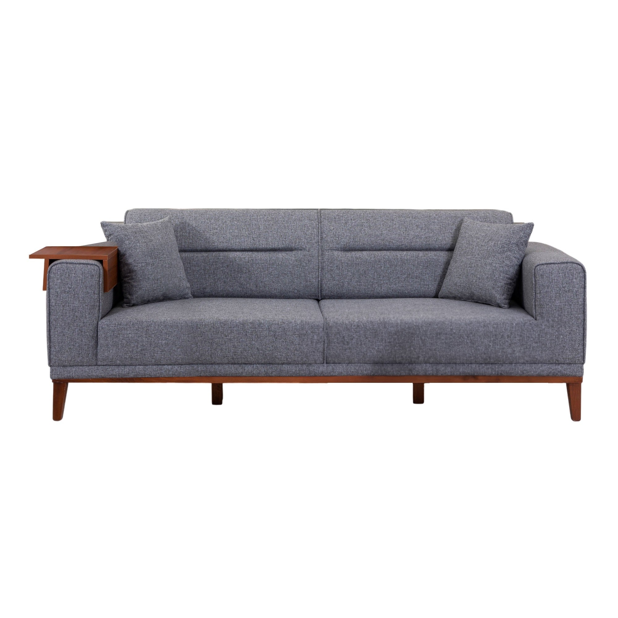 Liones 3 - Mörkgrå 3-sits Soffa-säng