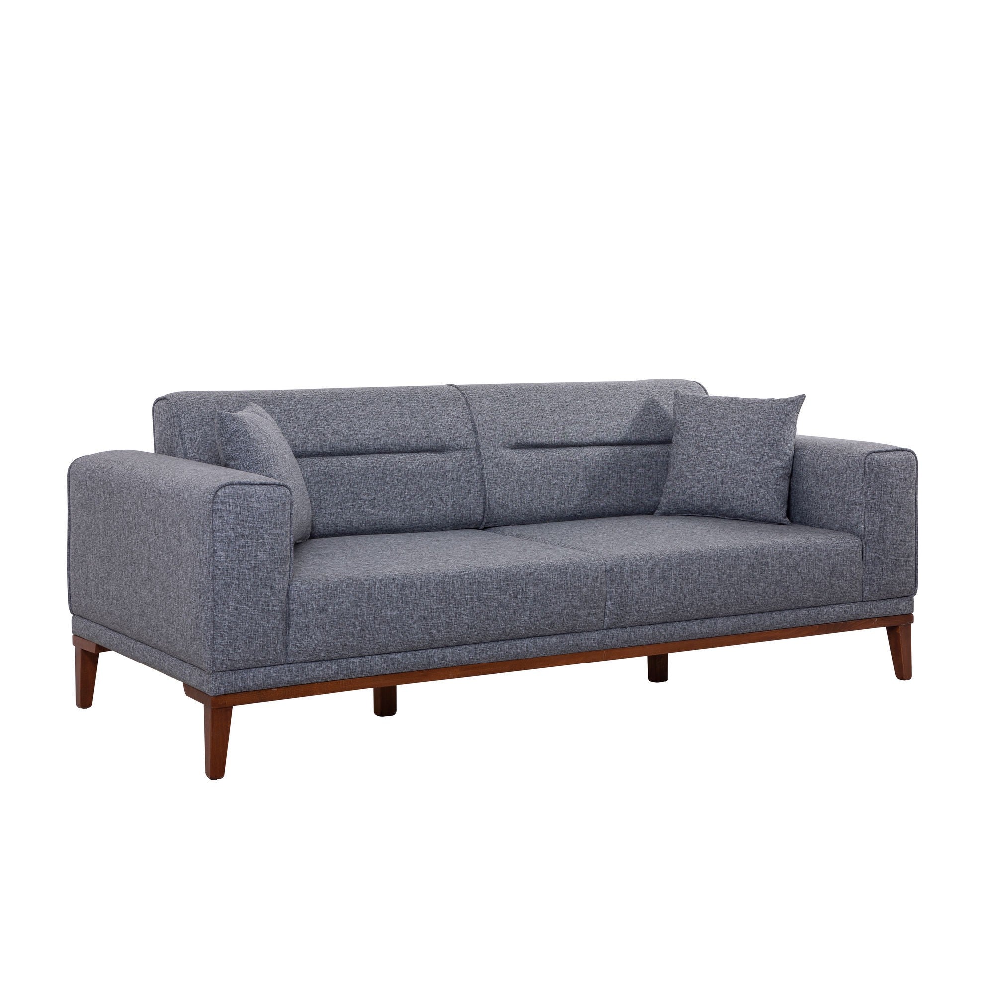 Liones 3 - Mörkgrå 3-sits Soffa-säng