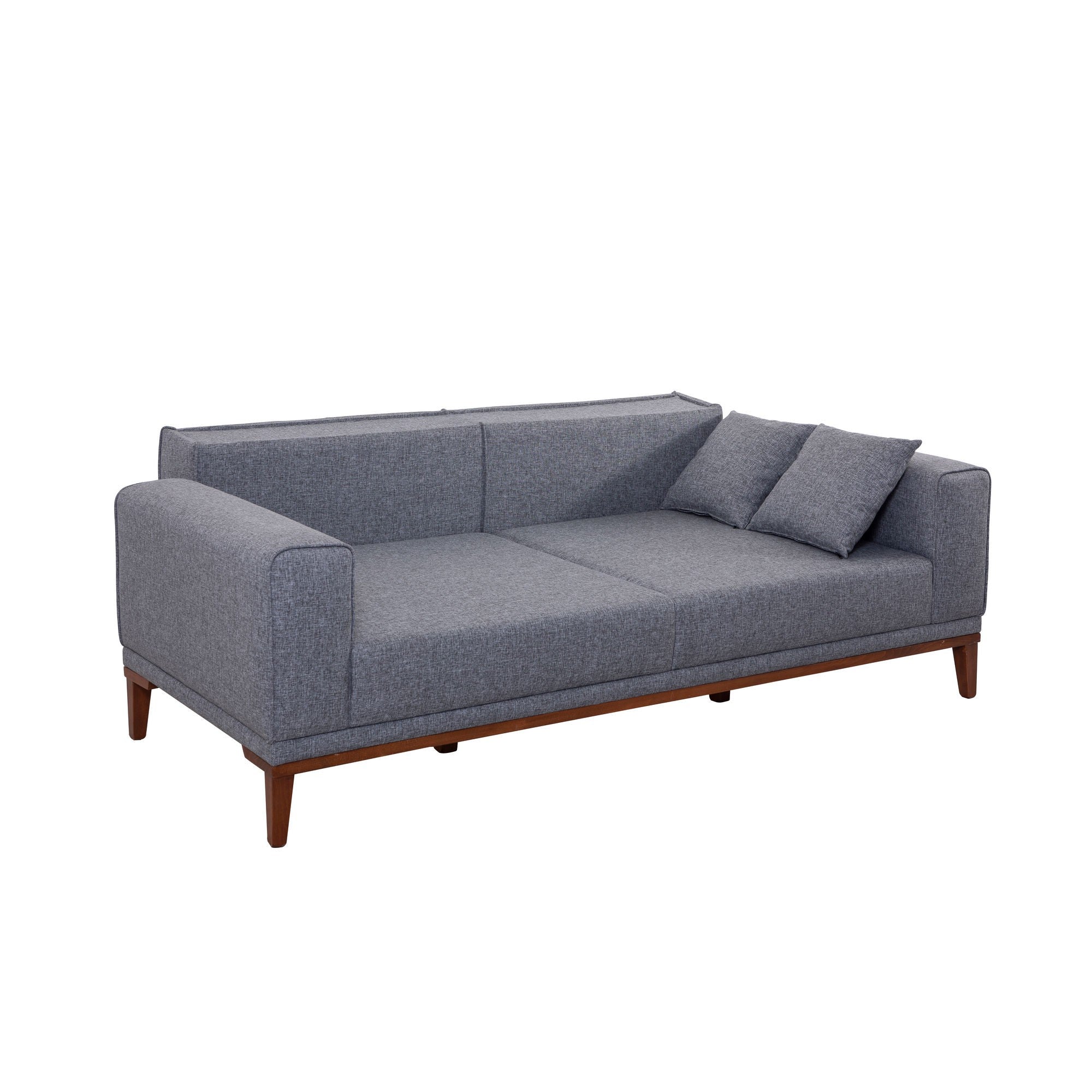 Liones 3 - Mörkgrå 3-sits Soffa-säng