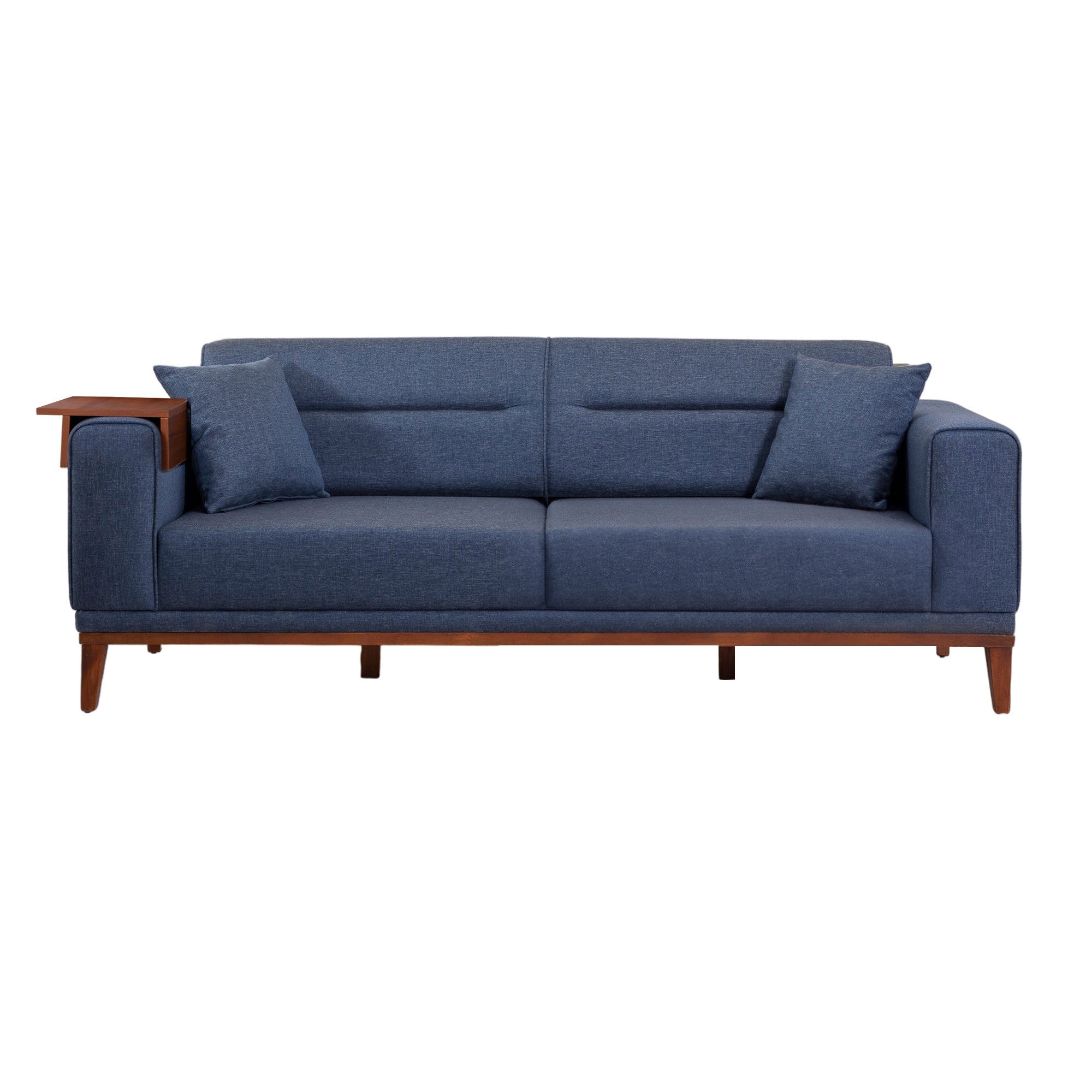 Liones - Mörkblå 3-sits Soffa-säng