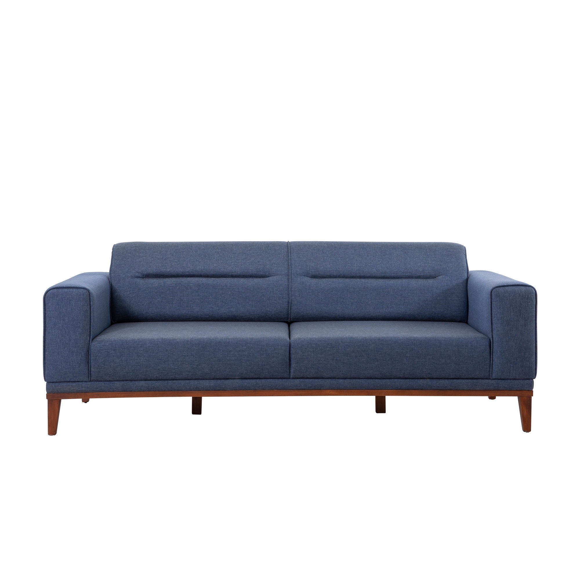 Liones - Mörkblå 3-sits Soffa-säng