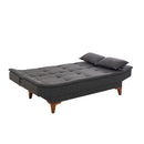 Santo - Antracit 3-Sits Soffa-Säng