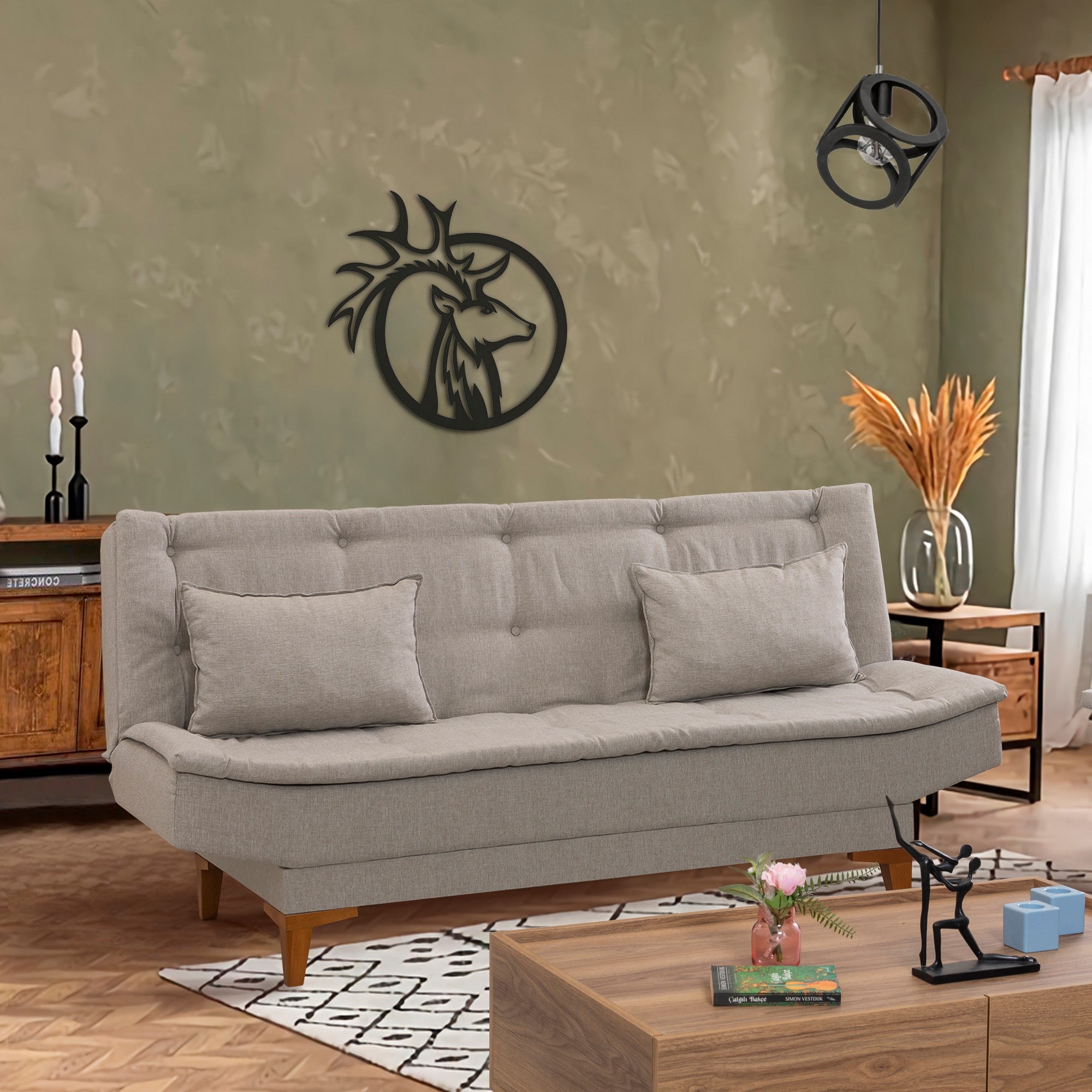 Santo - Grädd 3-Sits Soffa-Säng