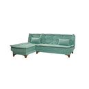 Kelebek Köşe Left - Sea Green Corner Sofa-Bed