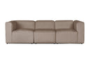More Pars (M2-M1-M2) - Cappuccino 3-sitssoffa