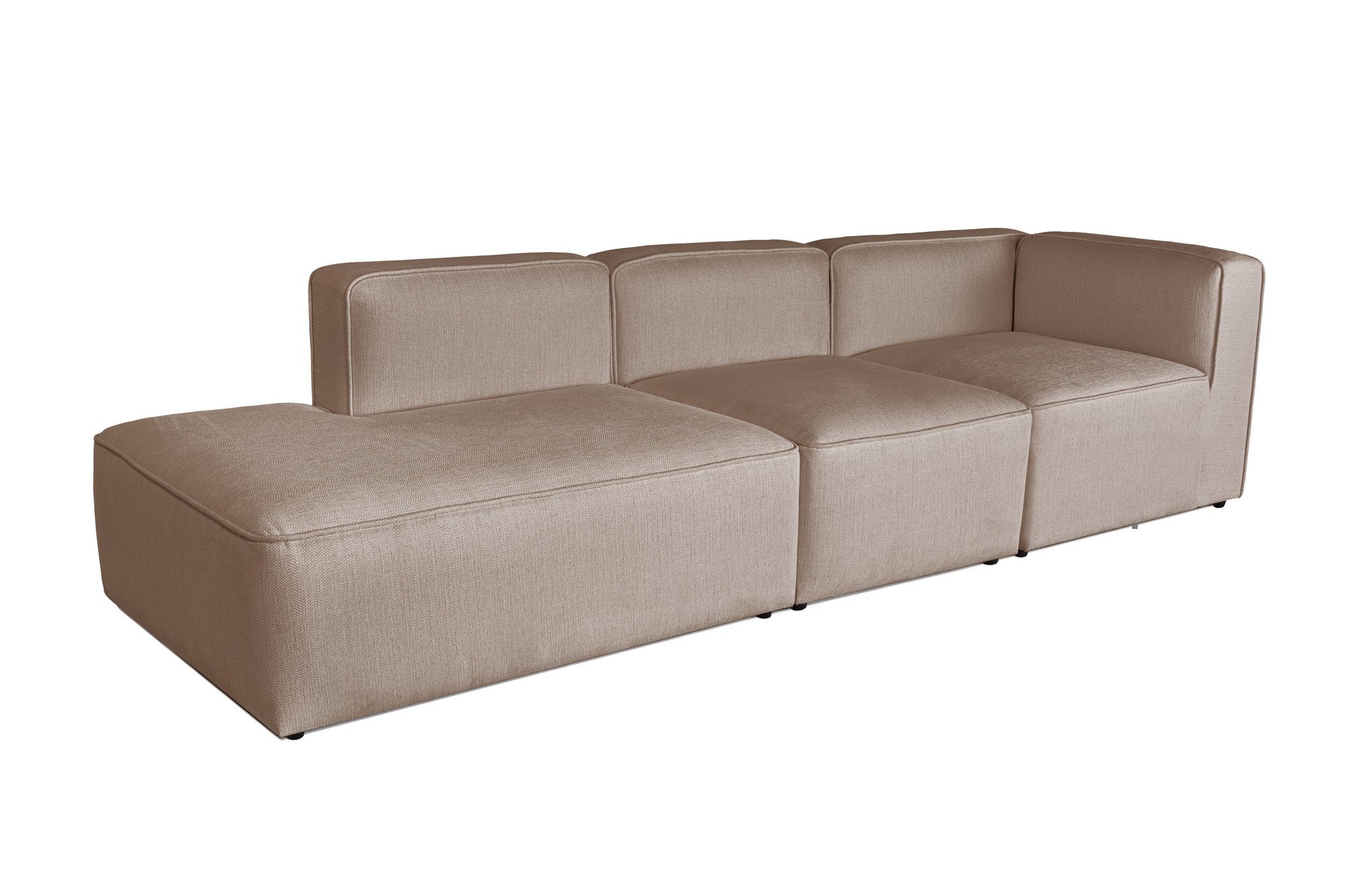 More Pars (M4-M1-M2) - Cappuccino 3-sitssoffa
