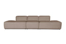 More Pars (M4-M1-M3) - Cappuccino 3-sitssoffa