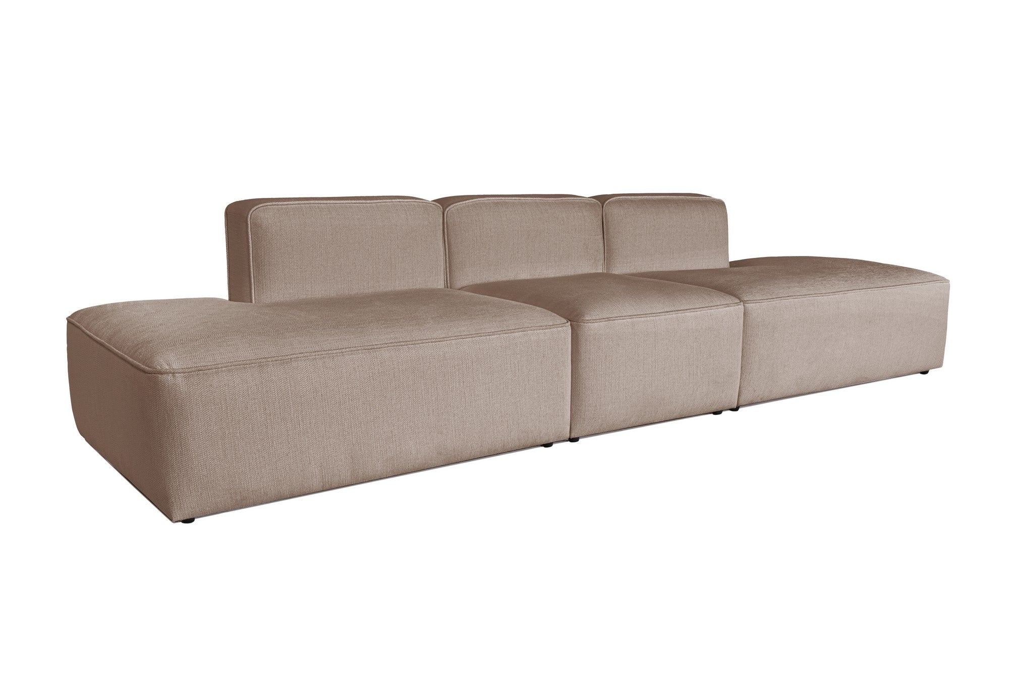 More Pars (M4-M1-M3) - Cappuccino 3-sitssoffa