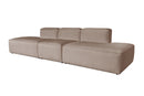 More Pars (M4-M1-M3) - Cappuccino 3-sitssoffa
