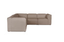 More Pars (M2-M1-M2-M1-M2) - Cappuccino Hörnsoffa