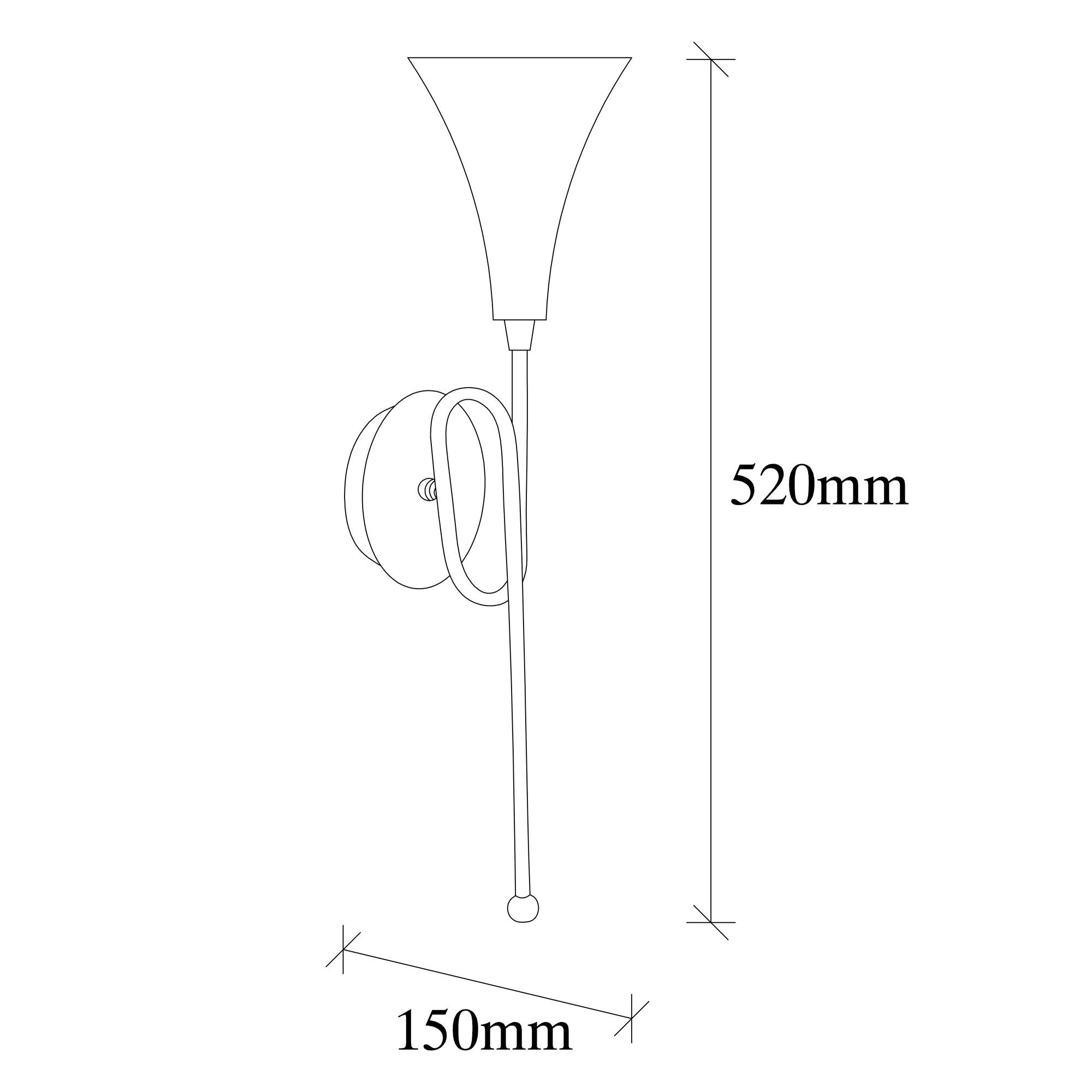 Sarmal - 3051 Vägglampa