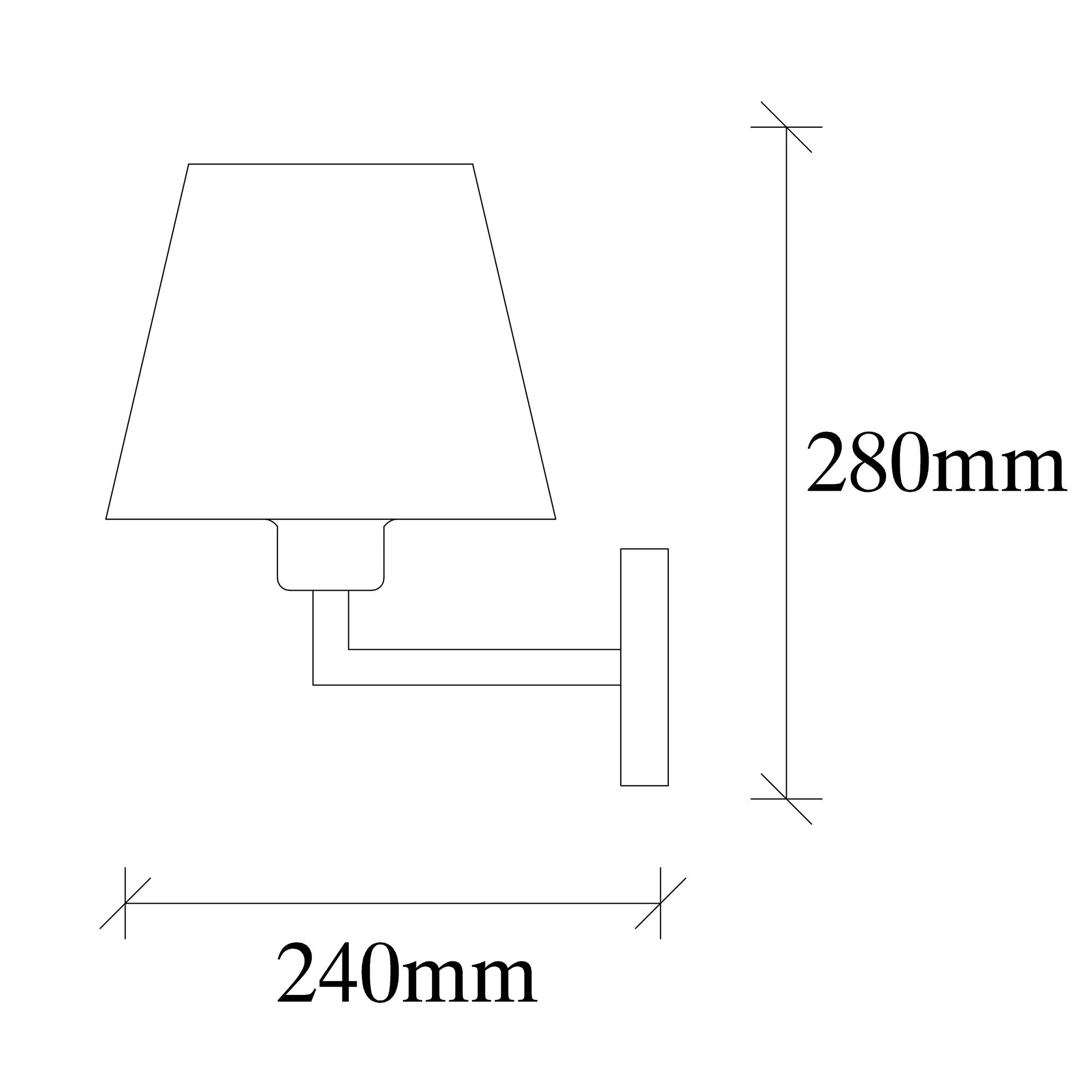 Profil - 4655 Vägglampa