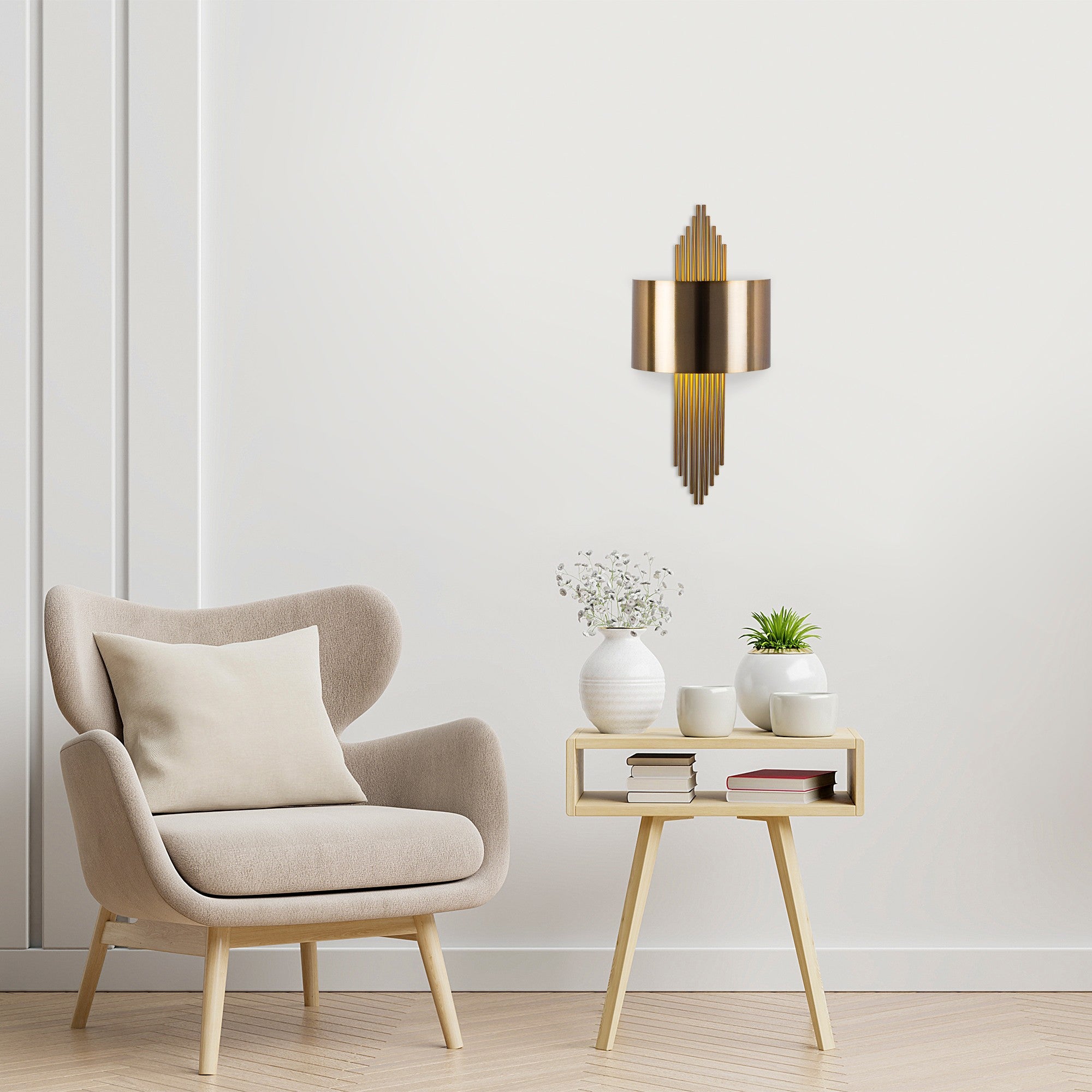 619 - En Vägglampa