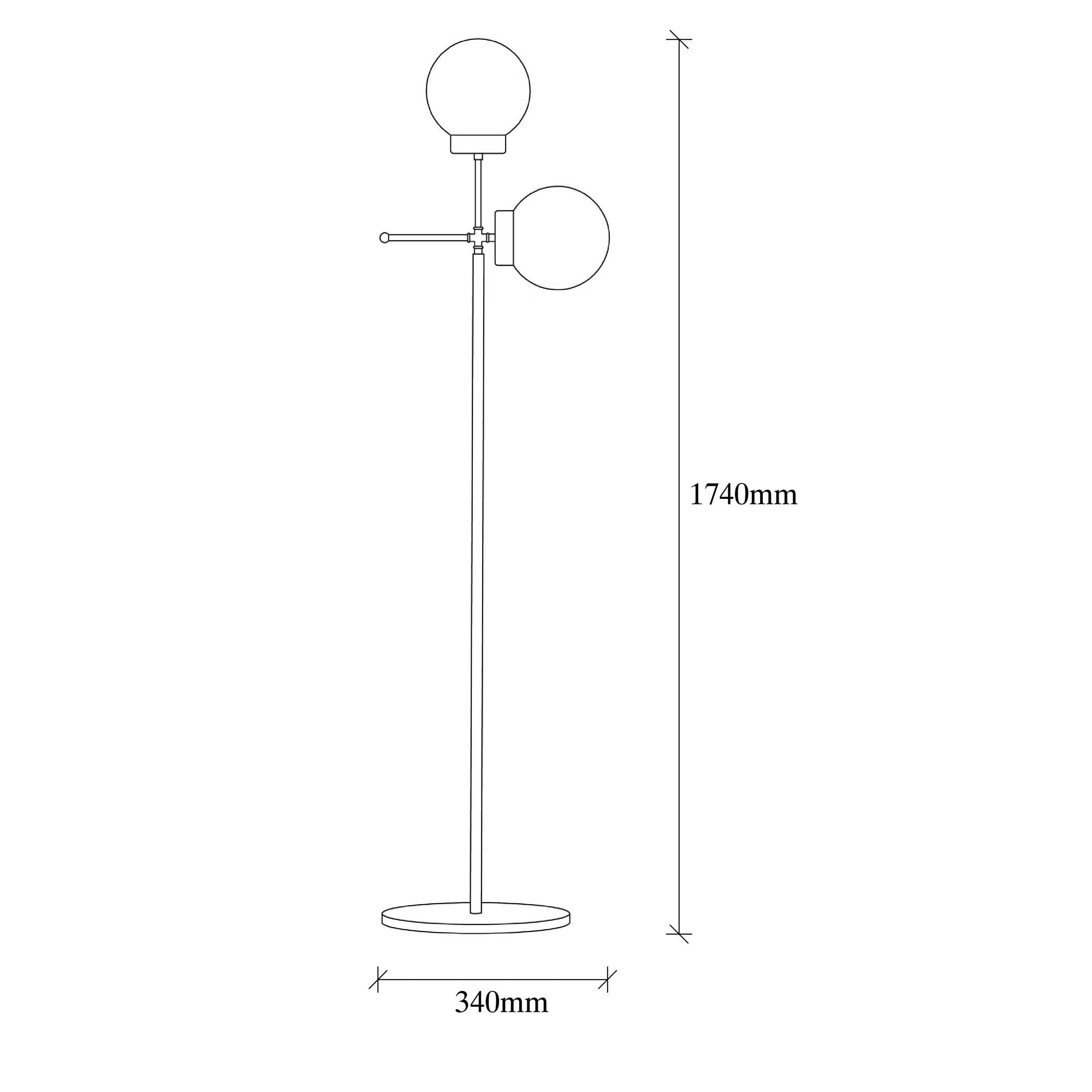 Mudoni - MR - 955 Golvlampa