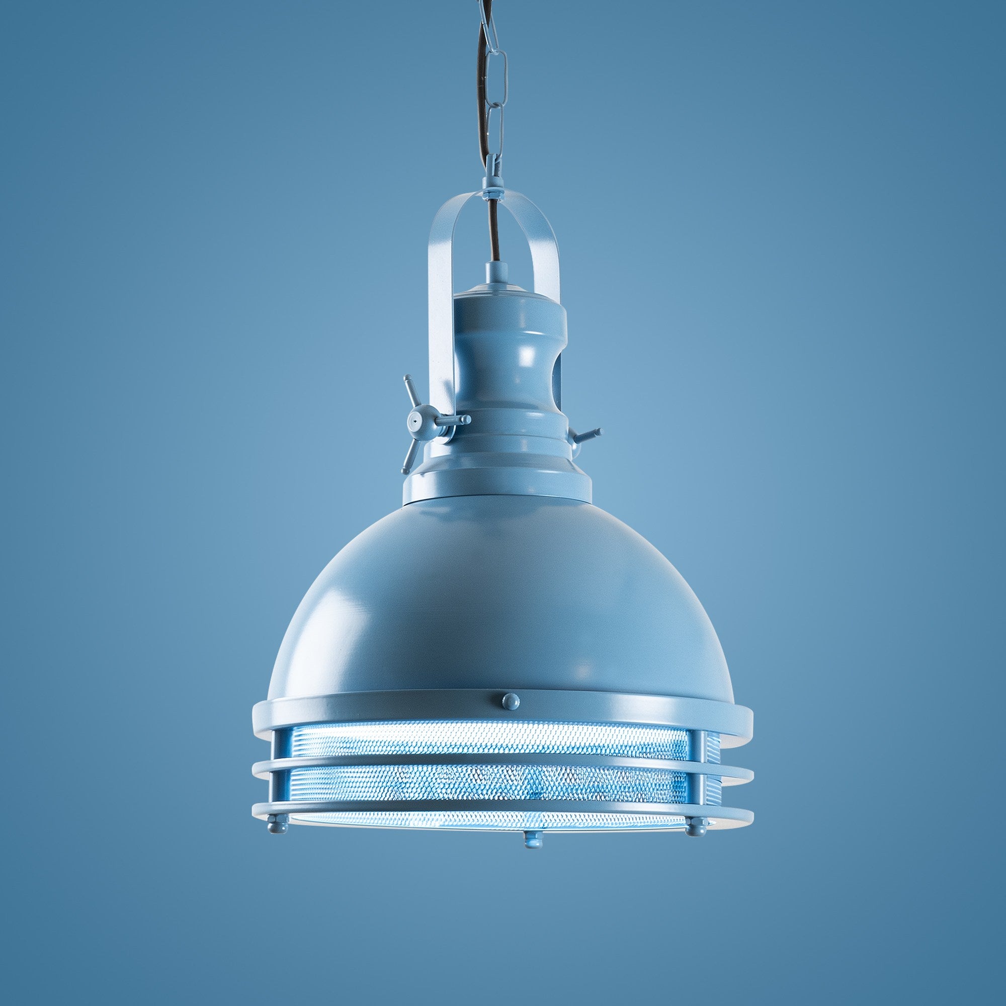 Saglam 3762 - Ljusblå Taklampa