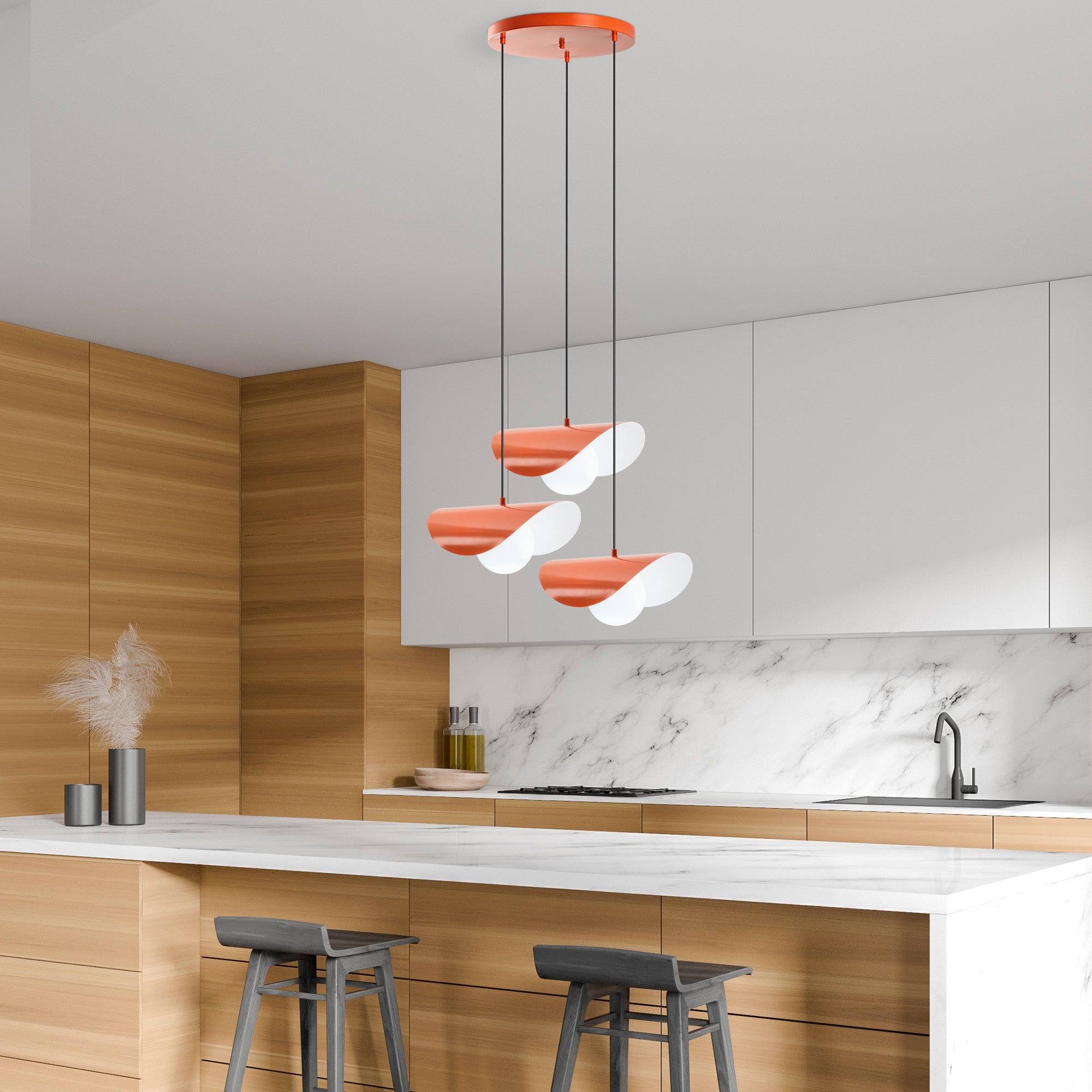 Vatoz - Nus - 6141 - Orange Kandelaber