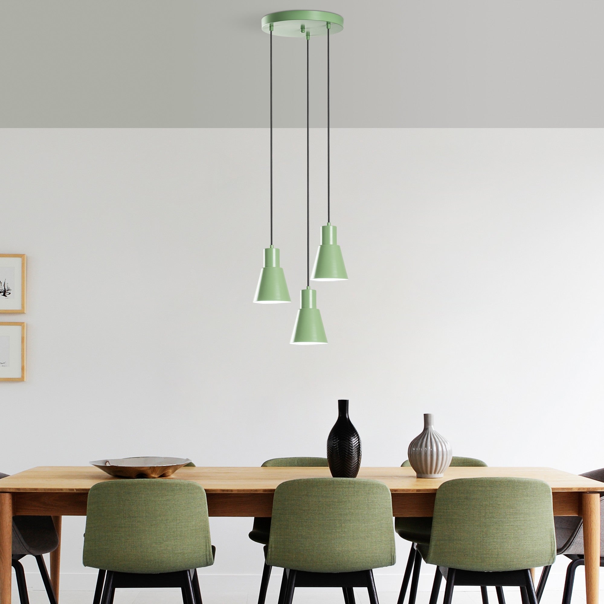 Konikkem - 6357 - 3 - Mint Chandelier