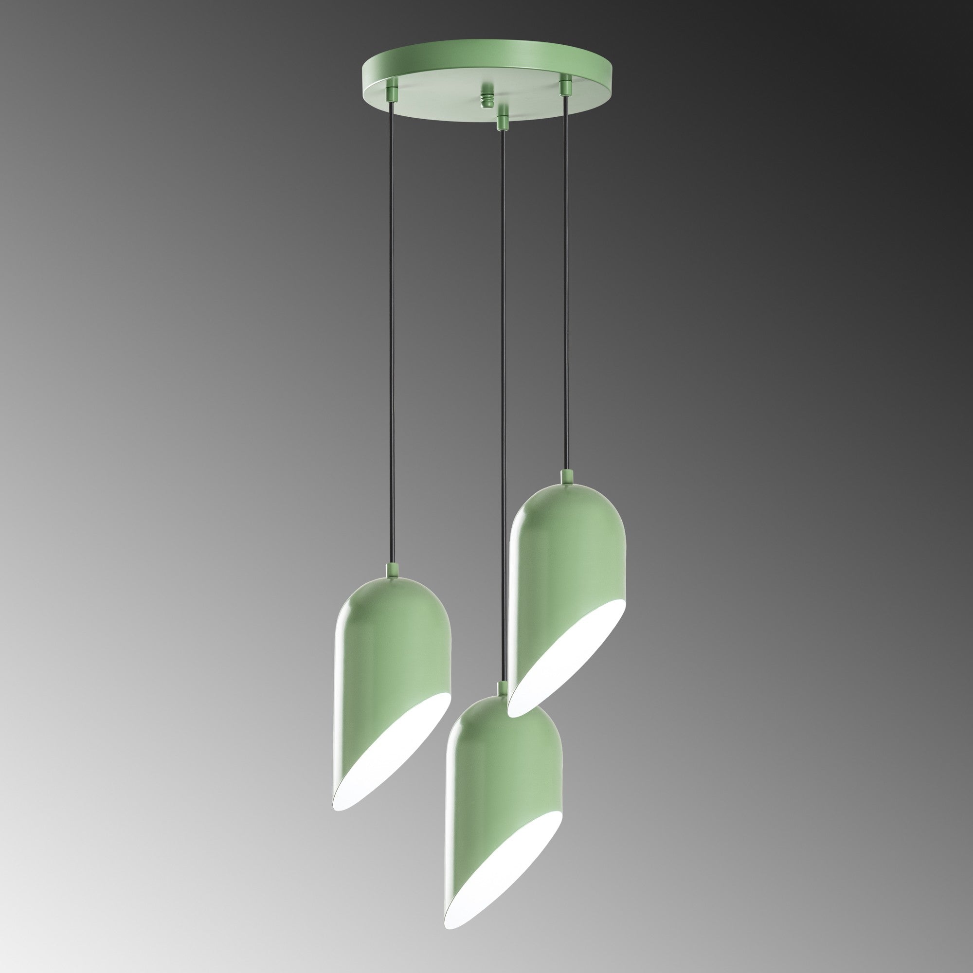 Kesik - 6176 - 3 - Mint Chandelier