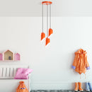 Kesik - 6176 - 3 - Orange Kandelaber