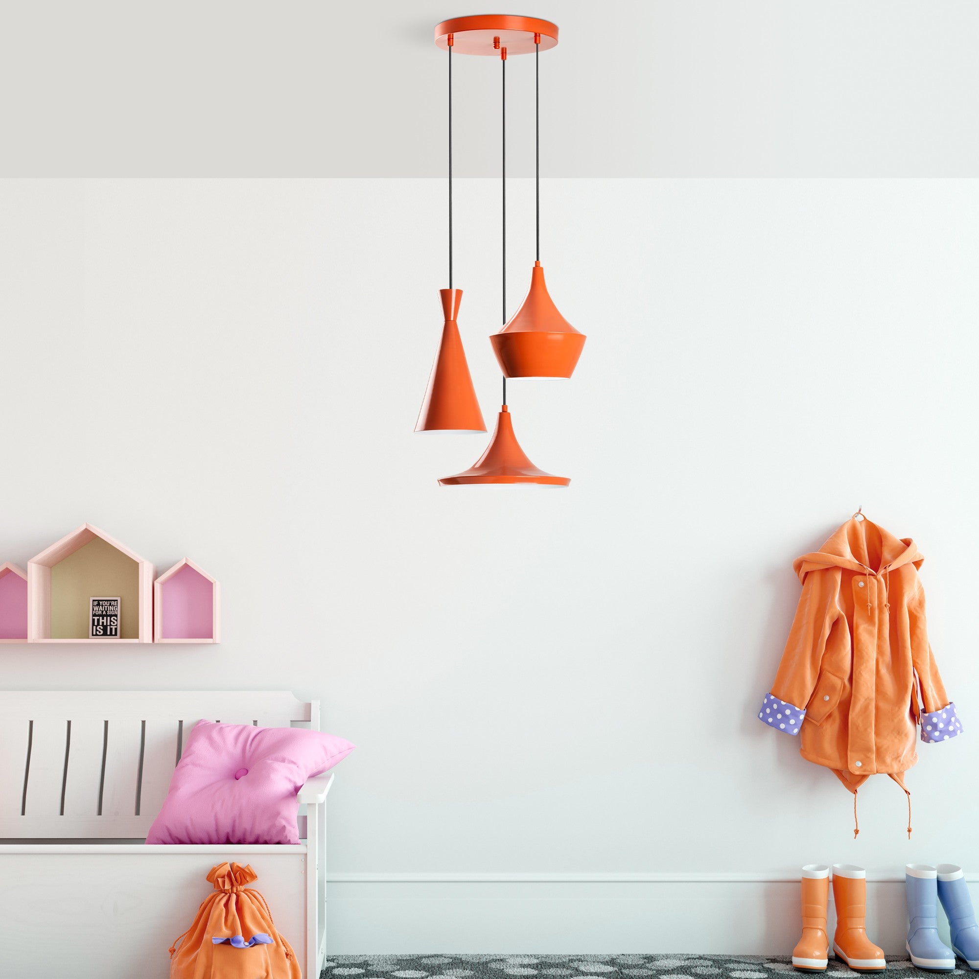 Tom - 3556 - Orange Kandelaber