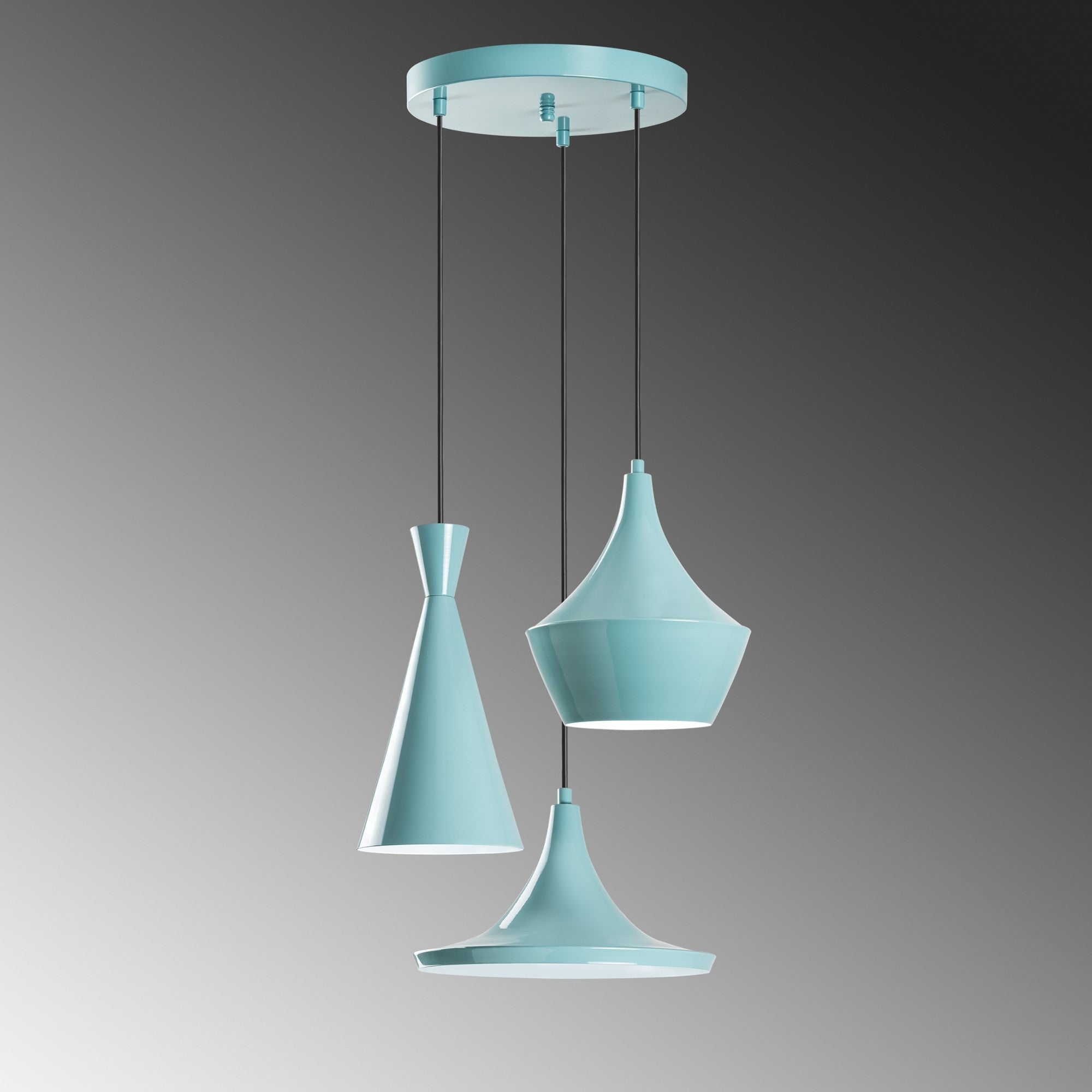 Tom - 3556 - Turquoise Chandelier
