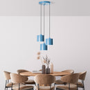 Duz - 195Light Blue - 3 Kandelaber