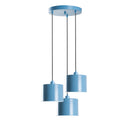 Duz - 195Light Blue - 3 Kandelaber