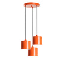 Duz - 195Orange - 3 Kandelaber