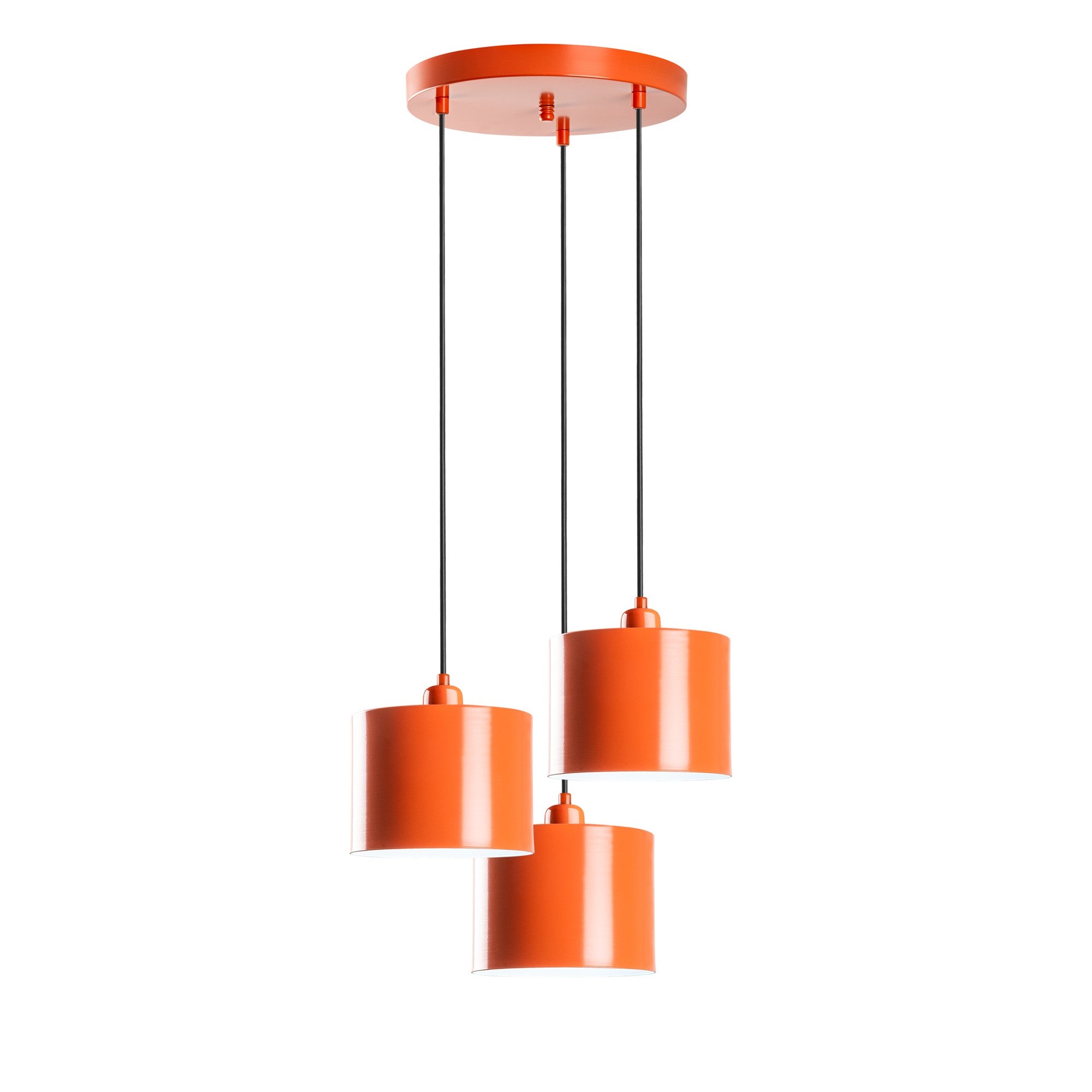 Duz - 195Orange - 3 Kandelaber