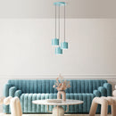 Duz - 195Turquoise - 3 Kandelaber