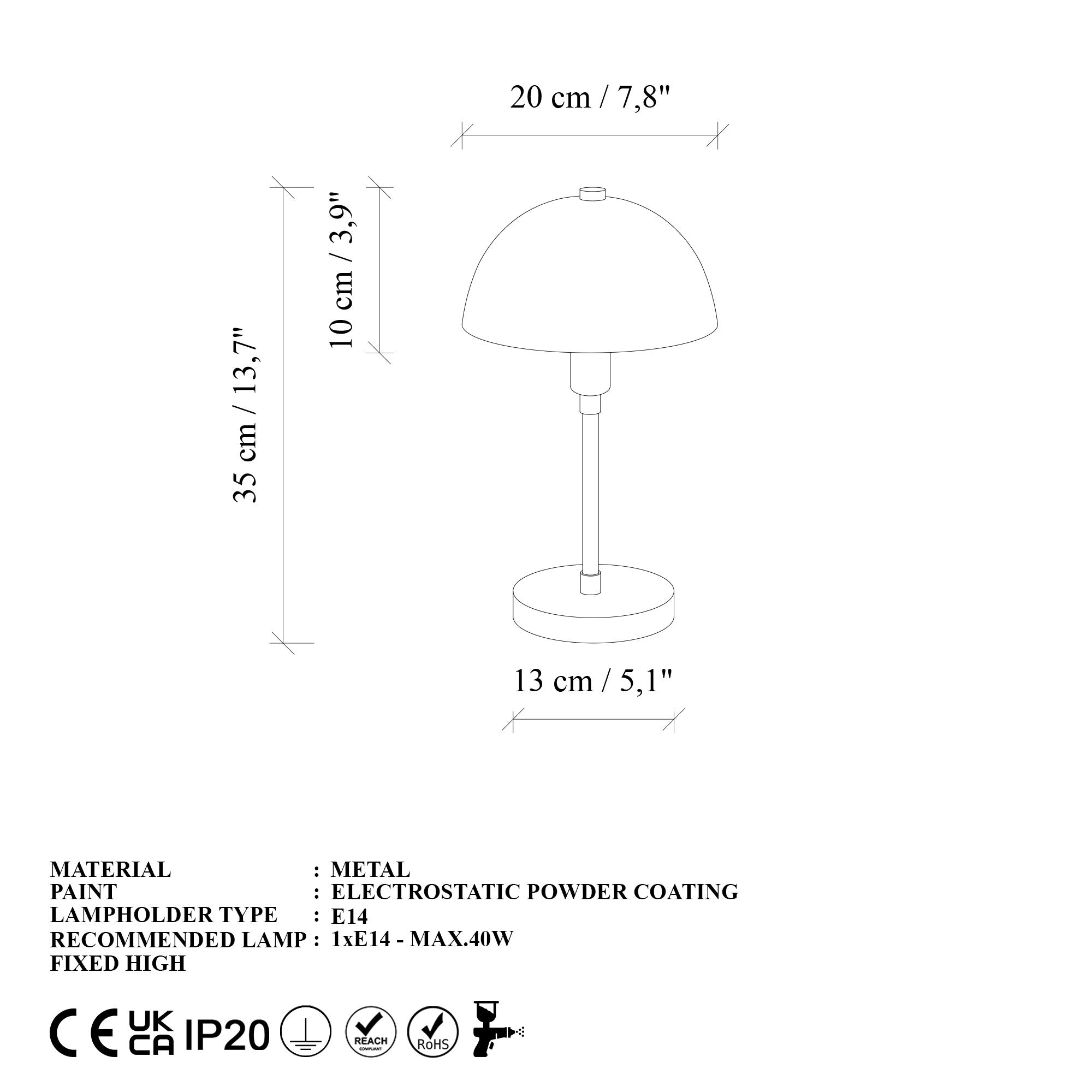 Togg - 14808 Bordslampa