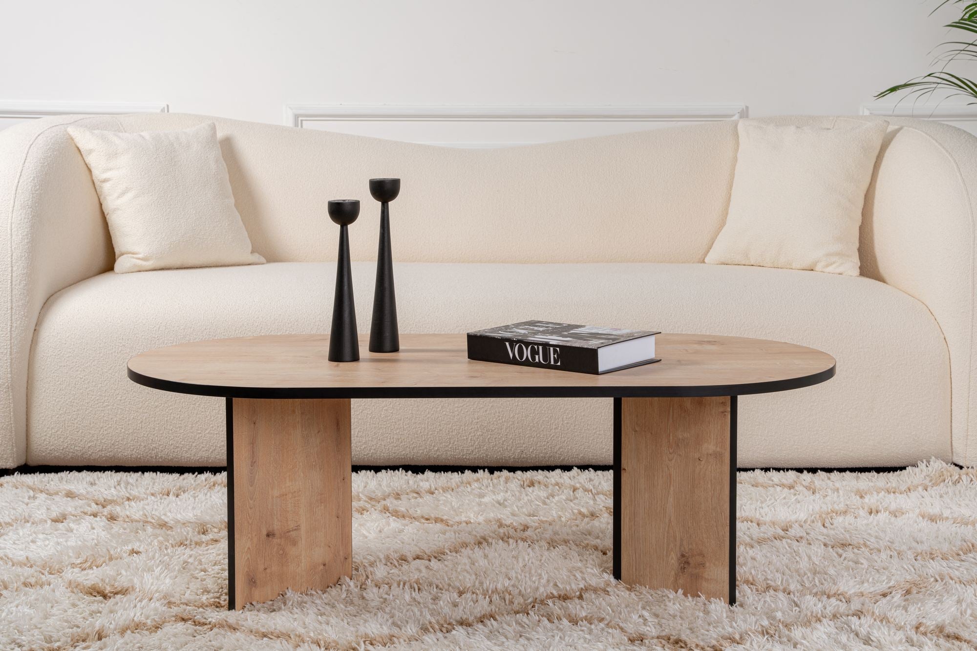 Sable - Sapphire Ek, Svart Kaffebord